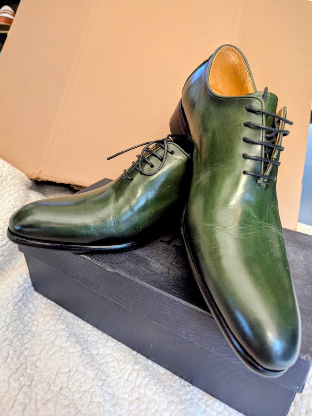 Carruci Men's Dress Shoes Size 10 Stunning